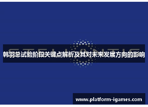 韩羽总试验阶段关键点解析及其对未来发展方向的影响 韩羽总试验阶段关键点解析及其对未来发展方向的影响